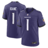 Baltimore Ravens Olaivavega Ioane 2026 NFL Draft First Round Pick No. 14 Team Game Jersey - Purple