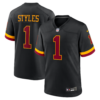 Washington Commanders Sonny Styles 2026 NFL Draft First Round Pick No. 7 Team Game Jersey - Black