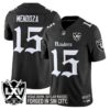 Las Vegas Raiders Fernando Mendoza 'Gothic Sin City Shadows Edition' Vapor Limited Jersey - All Stitched - Black