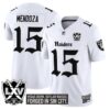 Las Vegas Raiders Fernando Mendoza 'Gothic Sin City Shadows Edition' Vapor Limited Jersey - All Stitched - White
