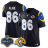 Los Angeles Rams Max Klare 2026 NFL Draft Jersey - All Stitched - Rivalries