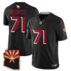 Arizona Cardinals Chase Bisontis 2026 NFL Draft Jersey - All Stitched - Black