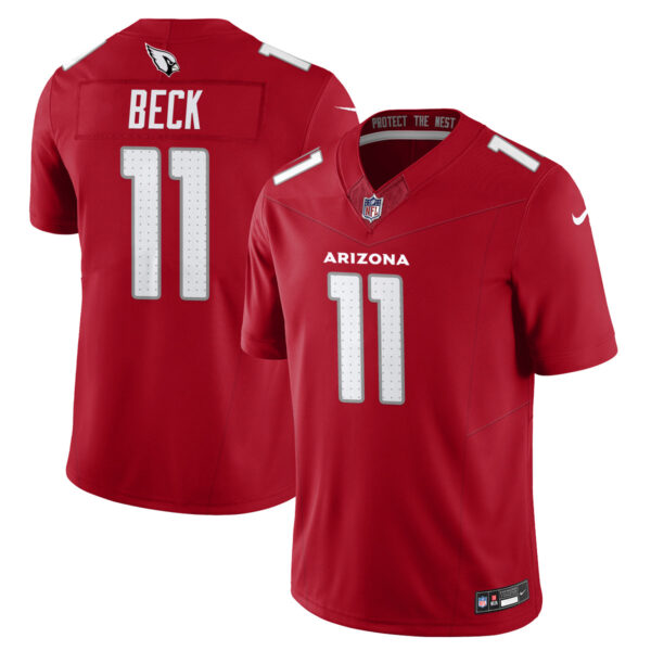 Arizona Cardinals Carson Beck 2026 NFL Draft Jersey V2- All Stitched - Red