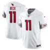 Arizona Cardinals Carson Beck 2026 NFL Draft Jersey V2 - All Stitched - White