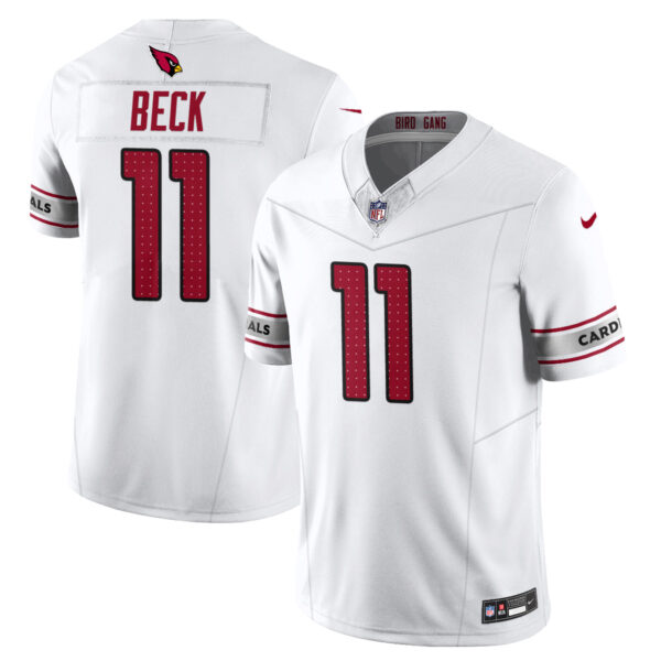 Arizona Cardinals Carson Beck 2026 NFL Draft Jersey V2 - All Stitched - White