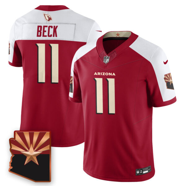 Arizona Cardinals Carson Beck 2026 NFL Draft Jersey - All Stitched - Alternate