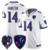 Baltimore Ravens Kyle Hamilton The Next Flight Vapor Premier Limited Jersey V2 - All Stitched - White