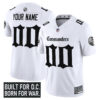 Washington Commanders Gothic Capitol Shadows Edition Vapor Limited Custom Jersey - All Stitched - White