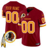 Washington Commanders Throwback Vapor Limited Custom Jersey - All Stitched - Burgundy