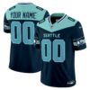 Seattle Seahawks Seattle City Vapor Limited Custom Jersey - All Stitched - Alternate