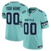 Seattle Seahawks Seattle City Vapor Limited Custom Jersey - All Stitched - Teal