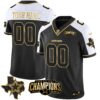 Dallas Cowboys 2023 NFC East Champions Patch Gold Vapor Custom Jersey - All Stitched - Alternate Gold