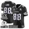 Dallas Cowboys CeeDee Lamb 'Gothic Lone Star Edition' 5x Champions Patch Vapor Limited Jersey - All Stitched - Black