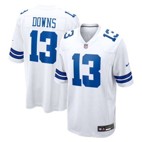 Dallas Cowboys Caleb Downs Jersey - All Stitched - White