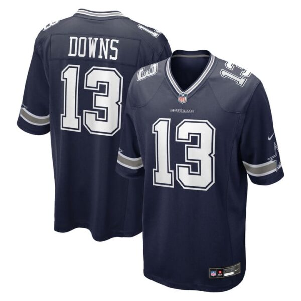 Dallas Cowboys Caleb Downs Jersey - All Stitched - Navy