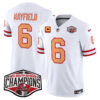 Tampa Bay Buccaneers Baker Mayfield 2024 NFC South Division Champions Patch Vapor Limited Jersey - All Stitched - White