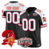 Tampa Bay Buccaneers 2024 NFC South Division Champions Patch Vapor Limited Custom Jersey - All Stitched - Black Alternate