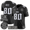 San Francisco 49ers Jerry Rice 'Fog City Gothic Edition' 5x Champions Patch Vapor Limited Jersey - All Stitched - Black