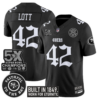 San Francisco 49ers Ronnie Lott 'Fog City Gothic Edition' 5x Champions Patch Vapor Limited Jersey - All Stitched - Black