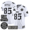 San Francisco 49ers George Kittle 'Fog City Gothic Edition' 5x Champions Patch Vapor Limited Jersey - All Stitched - White