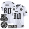 San Francisco 49ers Jerry Rice 'Fog City Gothic Edition' 5x Champions Patch Vapor Limited Jersey - All Stitched - White