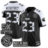 San Francisco 49ers Christian McCaffrey 'Fog City Gothic Edition' 5x Champions Patch Vapor Limited Jersey - All Stitched - Alternate