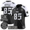 San Francisco 49ers George Kittle 'Fog City Gothic Edition' 5x Champions Patch Vapor Limited Jersey - All Stitched - Alternate