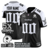 Dallas Cowboys 'Gothic Lone Star Edition' 5x Champions Patch Vapor Limited Custom Jersey - All Stitched - Alternate