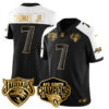 Jacksonville Jaguars Brian Thomas Jr. AFC South Division Champions Vapor Limited Gold Jersey - All Stitched - Alternate