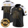 Philadelphia Eagles Est. 1933 Patch 2024 Throwback Gold Vapor Limited Custom Jersey - All Stitched - Alternate