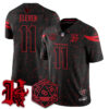 Houston Texans #11 Eleven 'Stranger Things Edition' Vapor Limited Jersey - All Stitched - Black Limited