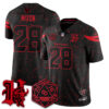 Houston Texans Joe Mixon 'Stranger Things Edition' Vapor Limited Jersey - All Stitched - Black Limited