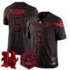 Houston Texans Stranger Things 'Stranger Things Edition' Vapor Limited Jersey - All Stitched - Black Limited