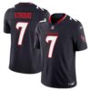 Houston Texans C.J. Stroud 2024 Vapor Limited Jersey - All Stitched - Navy