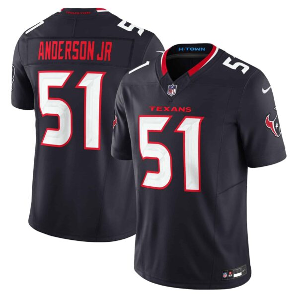 Houston Texans Will Anderson Jr. 2024 Vapor Limited Jersey - All Stitched - Navy