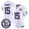 Minnesota Vikings Dallas Turner Est. 1961 Patch 2024 Vapor Limited Jersey - All Stitched - Winter Warrior