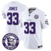 Minnesota Vikings Aaron Jones Est. 1961 Patch 2024 Vapor Limited Jersey - All Stitched - Winter Warrior