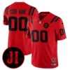 Indianapolis Colts 'Stranger Things Edition' Jim Irsay Patch Vapor Limited Custom Jersey - All Stitched - Red