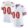 San Francisco 49ers 2025 “Rivalries” Vapor Limited Custom Jersey - All Stitched - White Gold