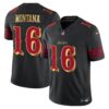 San Francisco 49ers Joe Montana 2025 “Rivalries” Vapor Limited Jersey - All Stitched - Black Rivalries