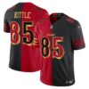 San Francisco 49ers George Kittle 2025 “Rivalries” Vapor Limited Jersey - All Stitched - Split
