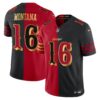 San Francisco 49ers Joe Montana 2025 “Rivalries” Vapor Limited Jersey - All Stitched - Split
