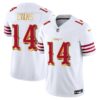 San Francisco 49ers Mike Evans 2025 “Rivalries” Vapor Limited Jersey - All Stitched - White Gold