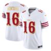 San Francisco 49ers Joe Montana 2025 “Rivalries” Vapor Limited Jersey - All Stitched - White Gold