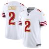 San Francisco 49ers Deommodore Lenoir 2025 “Rivalries” Vapor Limited Jersey - All Stitched - White Gold