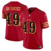 San Francisco 49ers San Francisco 2025 “Rivalries” Vapor Limited Jersey - All Stitched - Red Gold