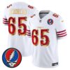 San Francisco 49ers 1965 Deadhead Grateful Dead Rivalries Edition Vapor Limited Jersey - All Stitched - White Gold