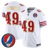San Francisco 49ers San Francisco Grateful Dead Rivalries Edition Vapor Limited Jersey - All Stitched - White Gold