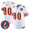 San Francisco 49ers Jerry Rice Grateful Dead Rivalries Edition Vapor Limited Jersey - All Stitched - White Gold