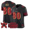 San Francisco 49ers Jerry Rice 'Stranger Things Edition' Vapor Limited Jersey - All Stitched - Black Rivalries